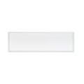 20x6x1 White Melamine Tray
